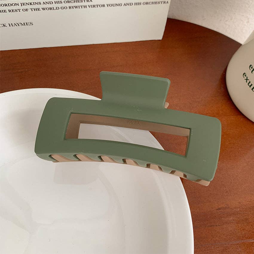 AK Brand – Großhandel Haarclip – Damen – Zweifarbige Jumbo-Acryl-Haarklammer1