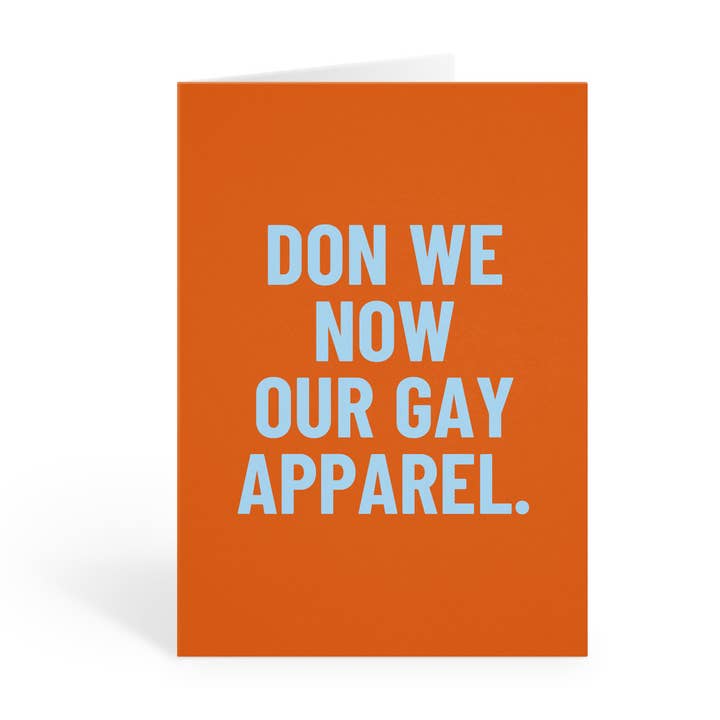 Vêtements, Carte de Vœux Festive pour la vente par Y Studio