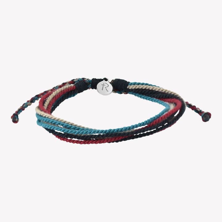 Be Magnified Faithful Multi Cord Braided Bracelet for wholesale by Rizen Jewelry