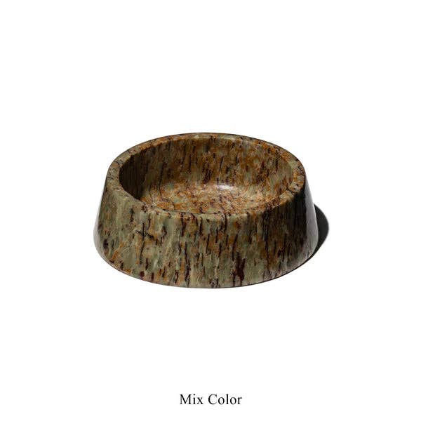 Puebco - Wholesale Pet Bowl - Cat/Dog - MARBLE PET BOWL