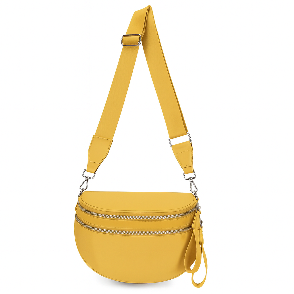 AMPERE CREATIONS - Wholesale Crossbody Bag - Women's - Paulina Nylon Waterproof Multi-Compartment 10" Crossbody Bag35