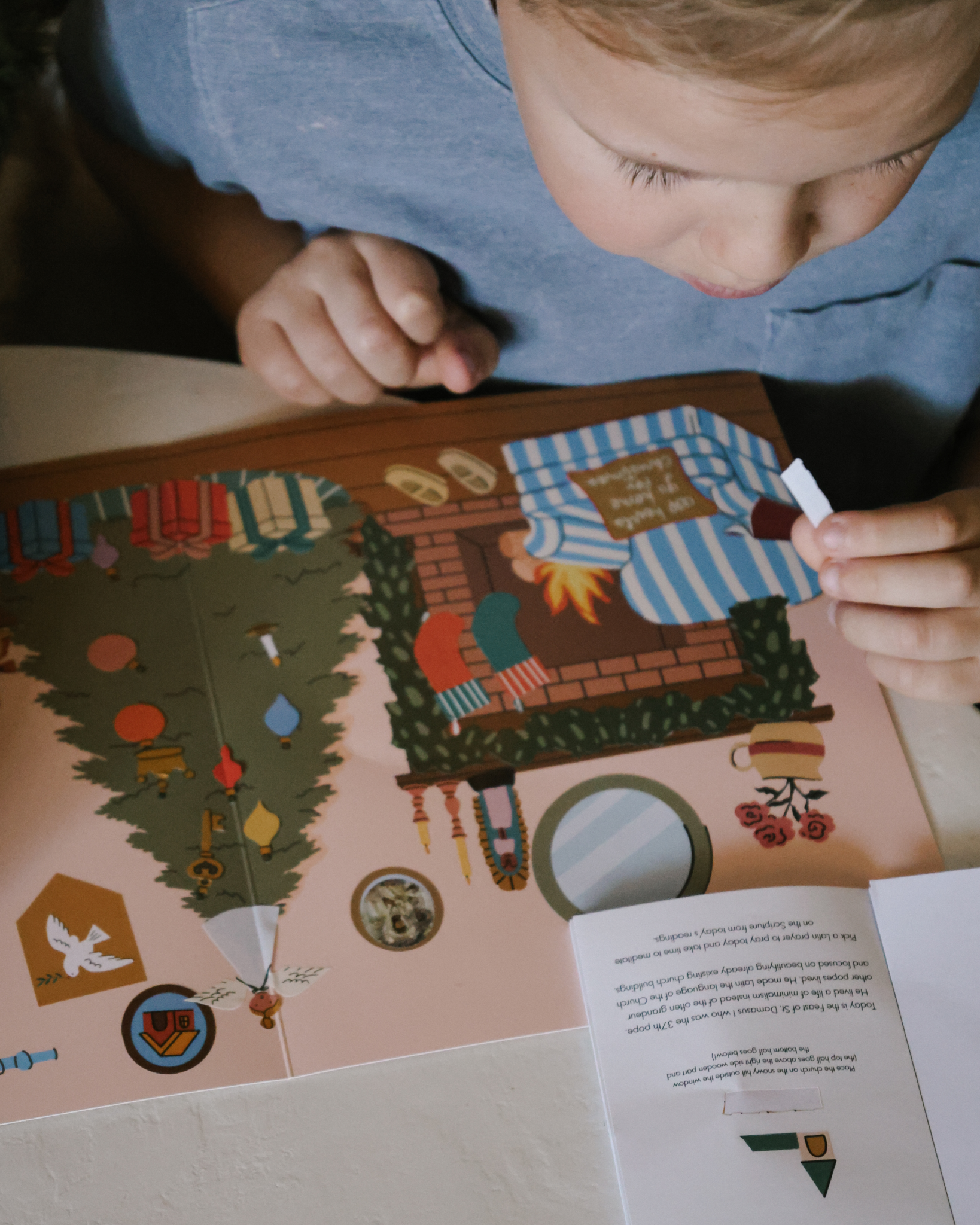 Be A Heart – Calendário do advento por atacado – Calendário do Advento Litúrgico com Autocolantes 20257