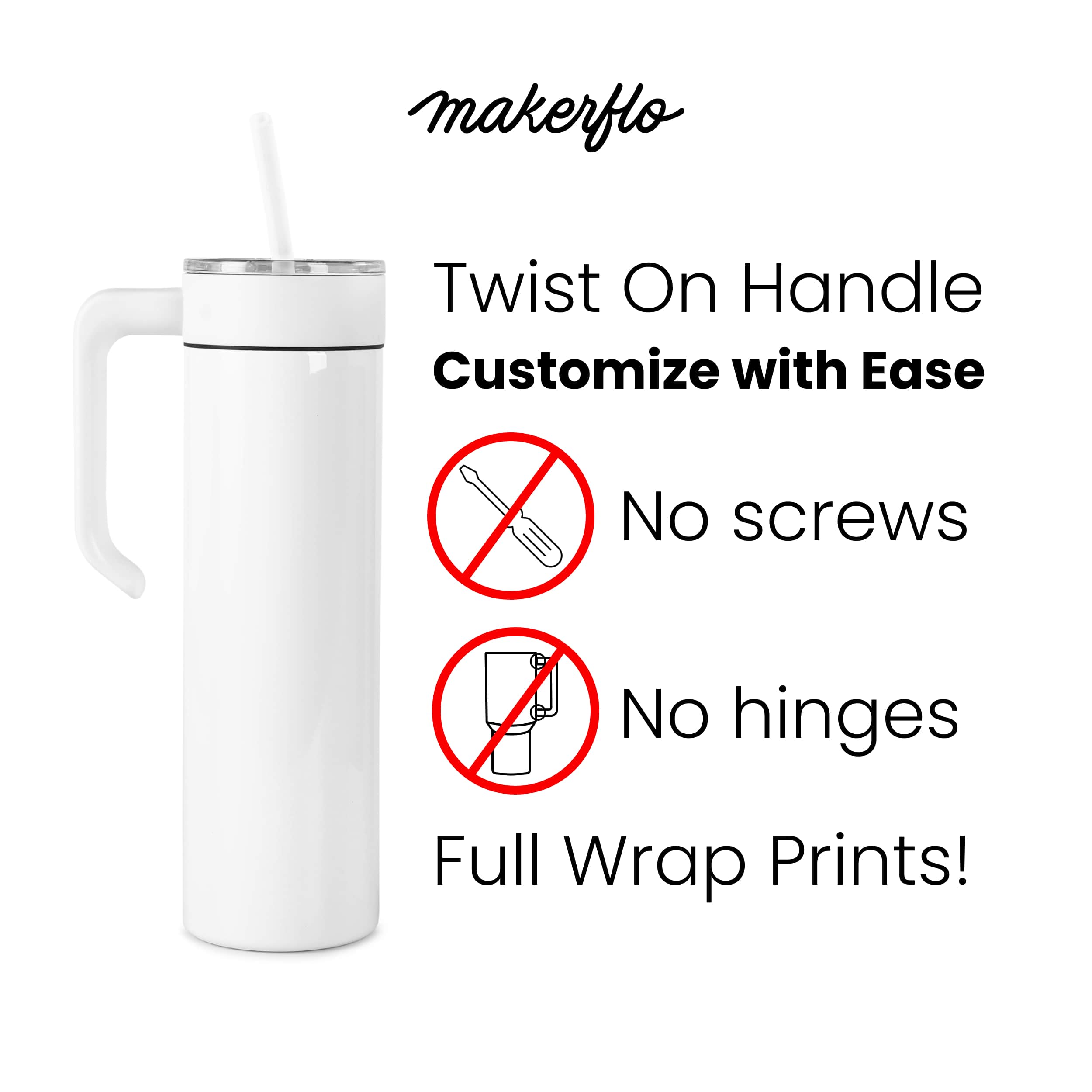 MakerFlo – copos e garrafas térmicas por atacado – Copo Magro 20oz Brilho Cintilante2