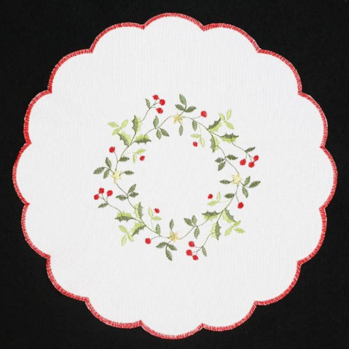 Christmas Wreath for wholesale by Victoria Linen Australia