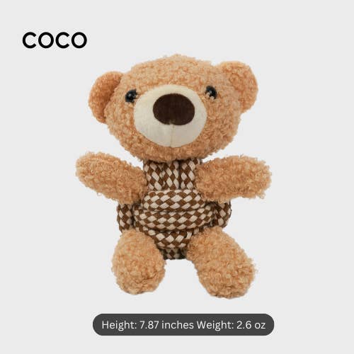 Monli Handcrafted Pet Toys - Wholesale Pet squeaky toy – Dog - Handmade Dog Plush and Squeaky Rope Toys| Sustainable