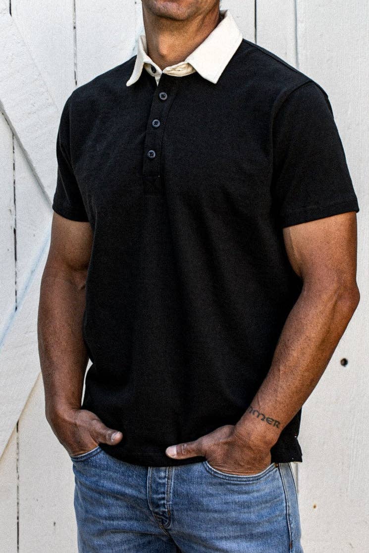 basalt Stinson Rugby | 12oz Rugby Jersey 100% cotton for wholesale on Faire8