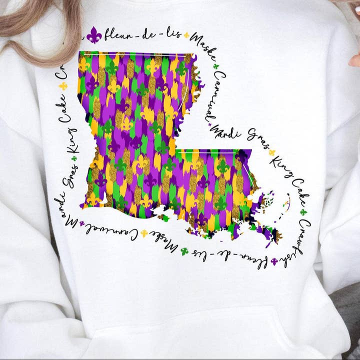 Mardi Gras Boot for wholesale by Taurus Belle Boutique