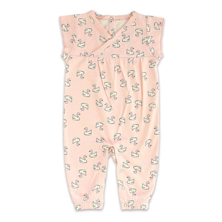 Combinaison sans manches en coton bio pour la vente par Silkberry Baby