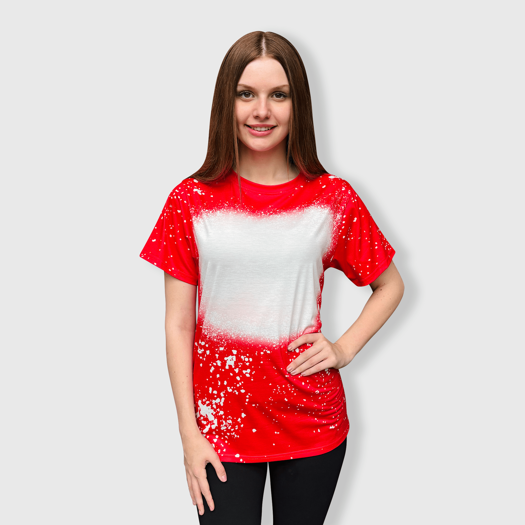 ILTEX Apparel - Wholesale T-Shirt - Women's - FAUX Bleached Tees - Adult4