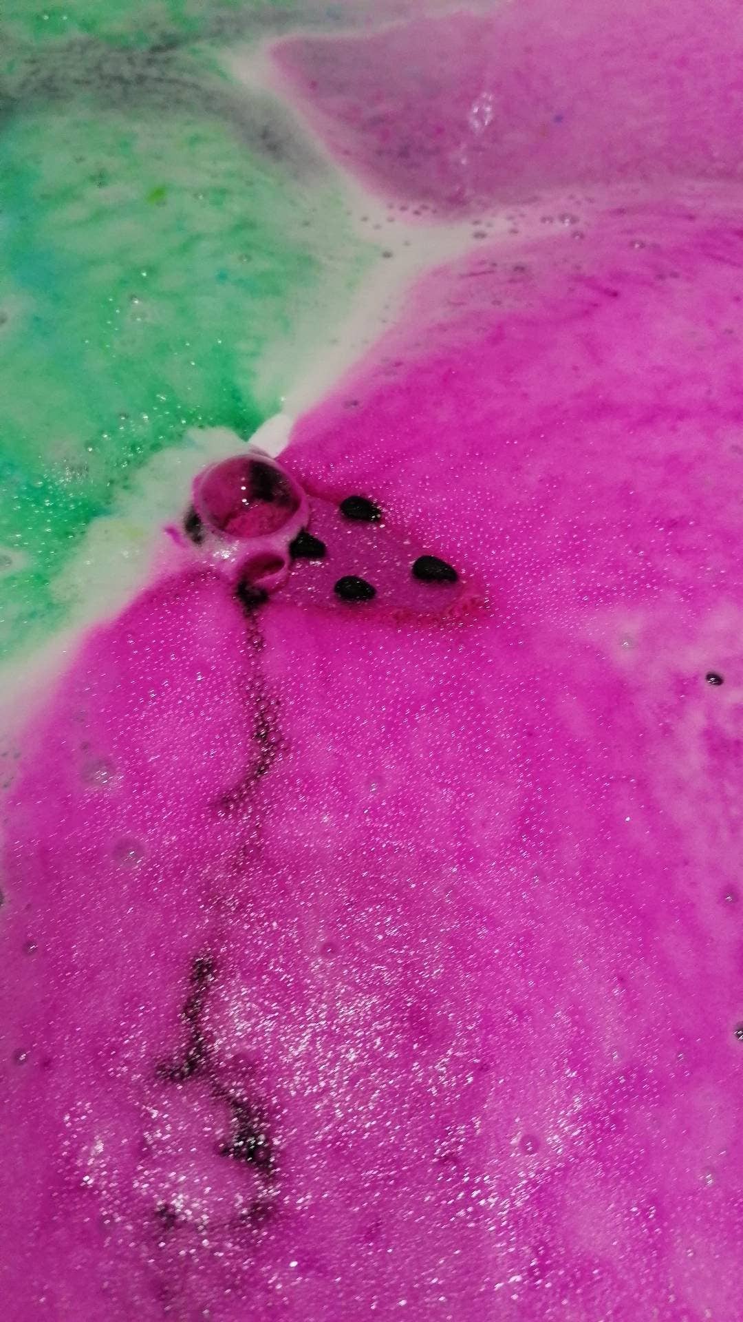 Unique creations soap company - Wholesale Bath bomb/fizz - PINK WATERMELON bath bomb2