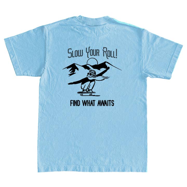 Bskmp "Slow Your Roll" Tee for wholesale by BSKMP