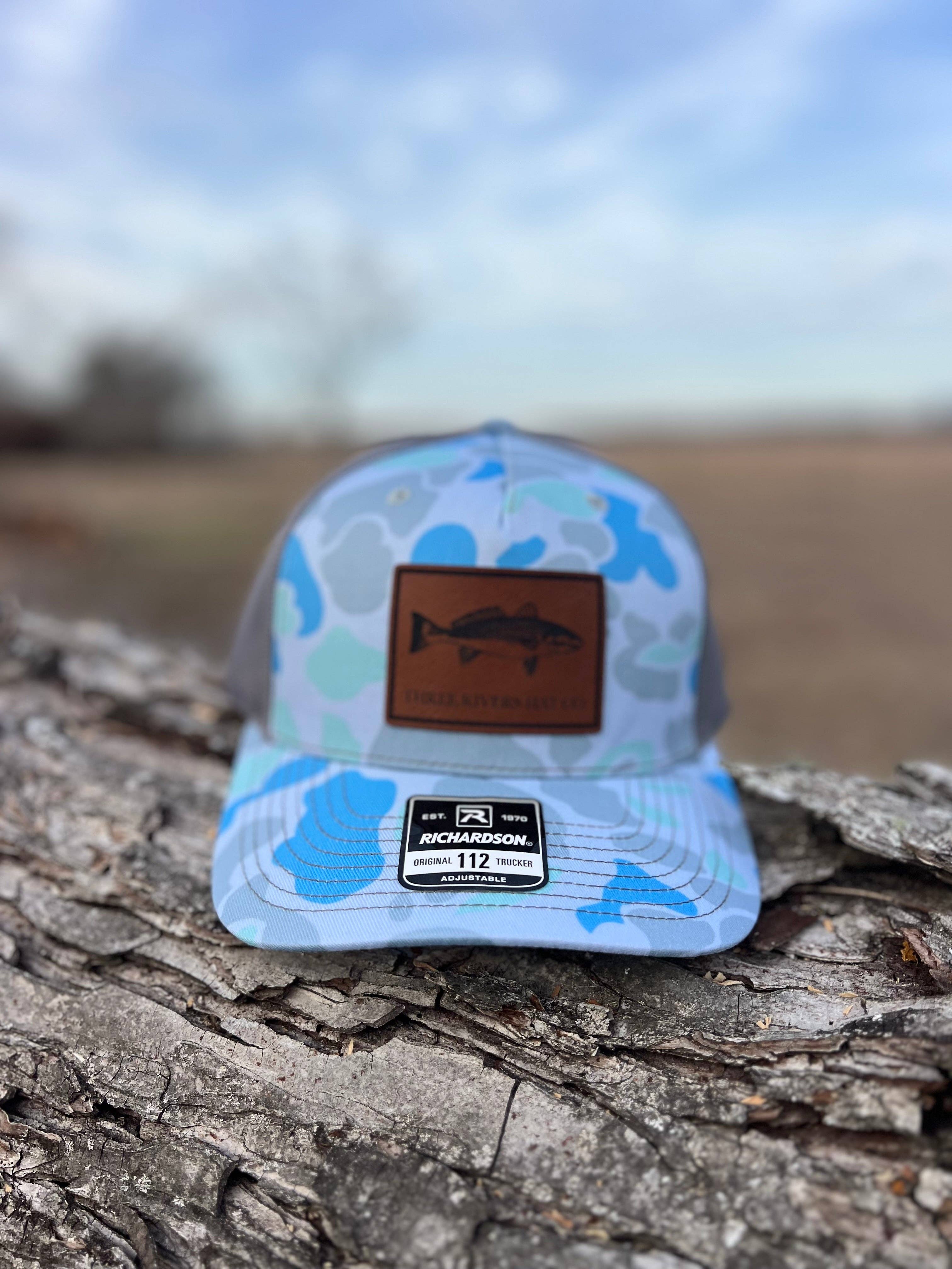 Three Rivers Hat Co. - Wholesale Trucker Hat - Unisex - Redfish - Trucker Snapback - Richardson 1120