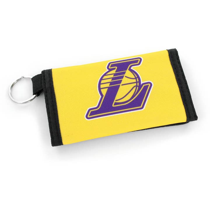 NBA Los Angeles Lakers Nylon Wallet Keychain for wholesale by Aminco USA
