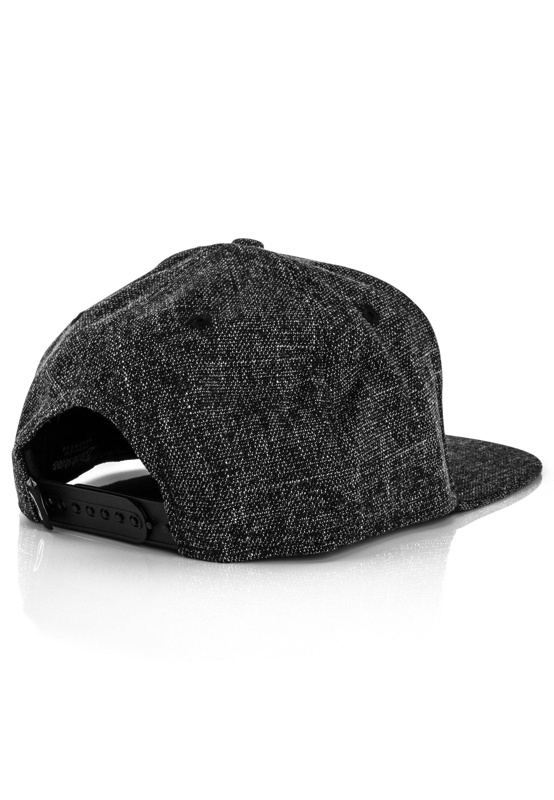 Blackskies - Wholesale Flat Brim Cap - Men's - Ancient Gods Snapback Cap Apollon - Black Gum Spot3