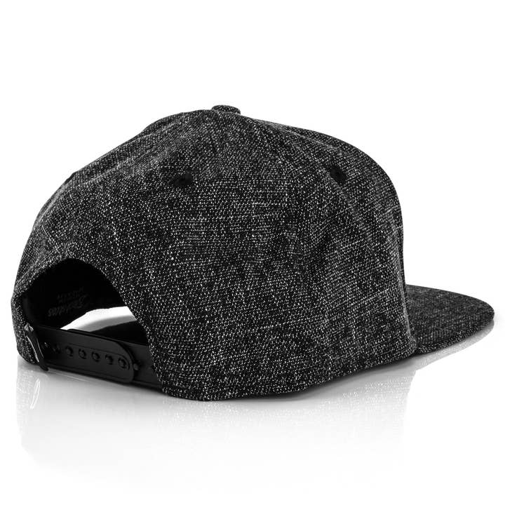 Blackskies - Wholesale Flat Brim Cap - Men's - Ancient Gods Snapback Cap Apollon - Black Gum Spot3