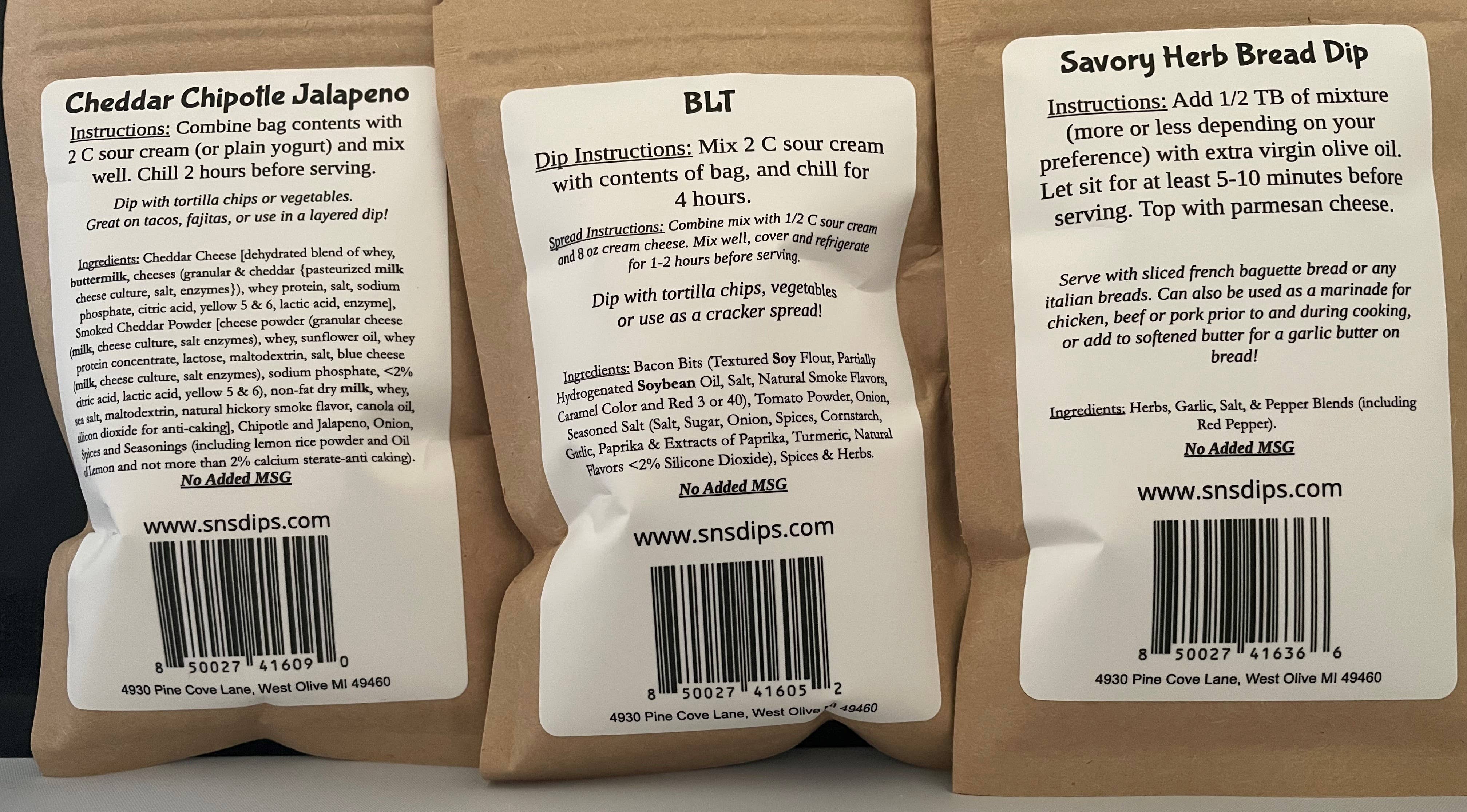 SnS Dips - Wholesale Dip - Dip Starter Pack 7