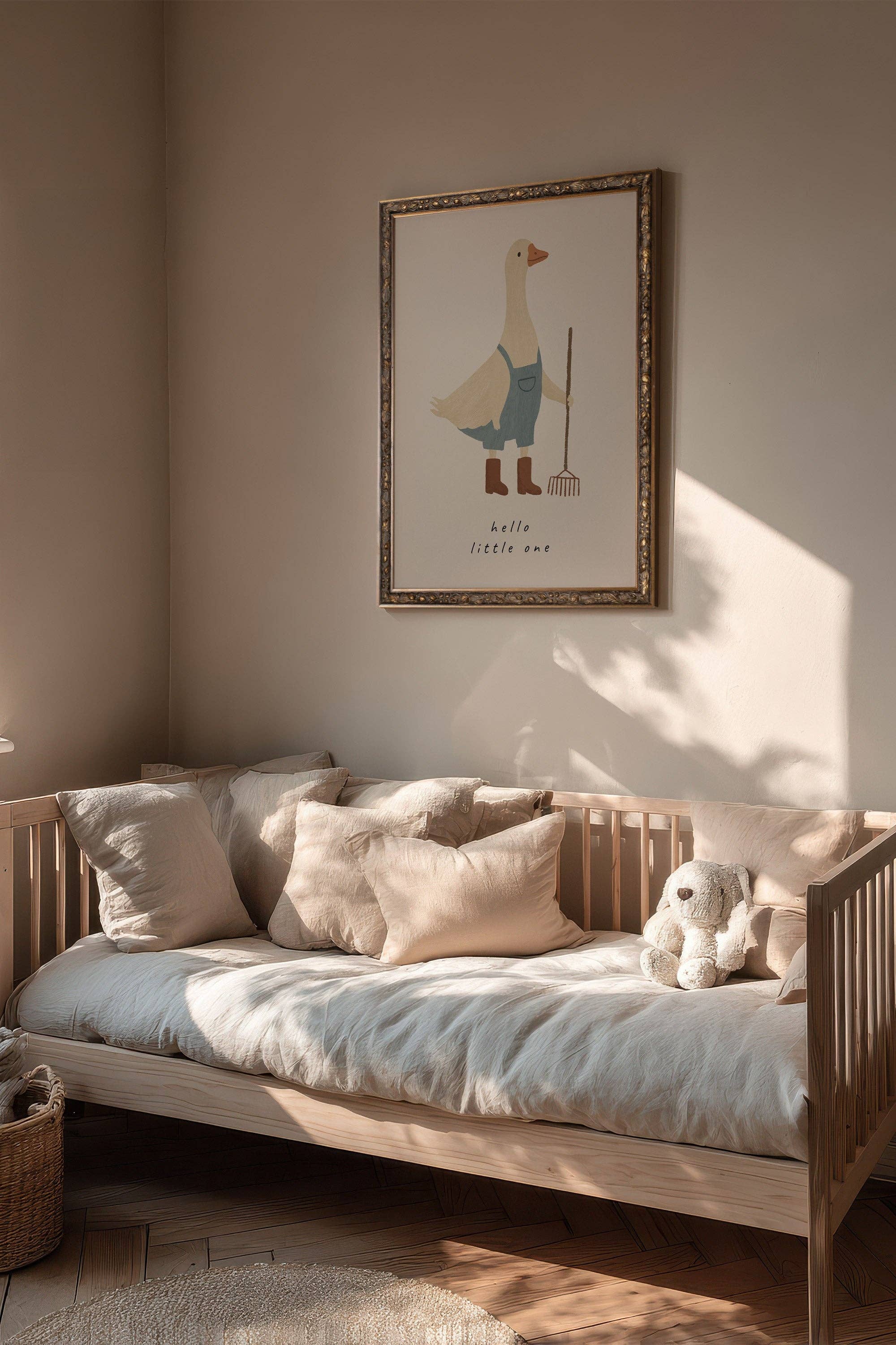 Oleka Canvas - Wholesale Art Print - HELLO LITTLE ONE, canvas wall art print2