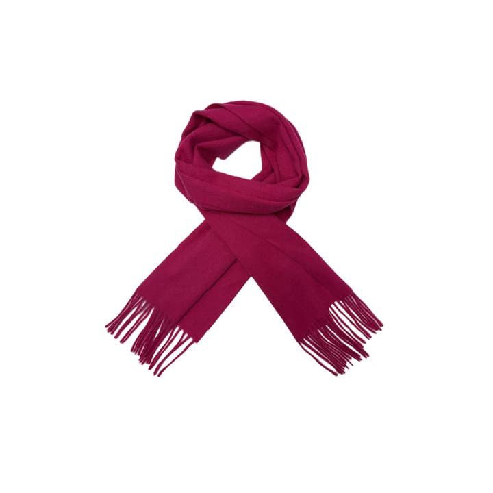 Fashion Scarf World – wholesale Scarf – Unisex – Unisex Plain Wool Tassel Scarf41