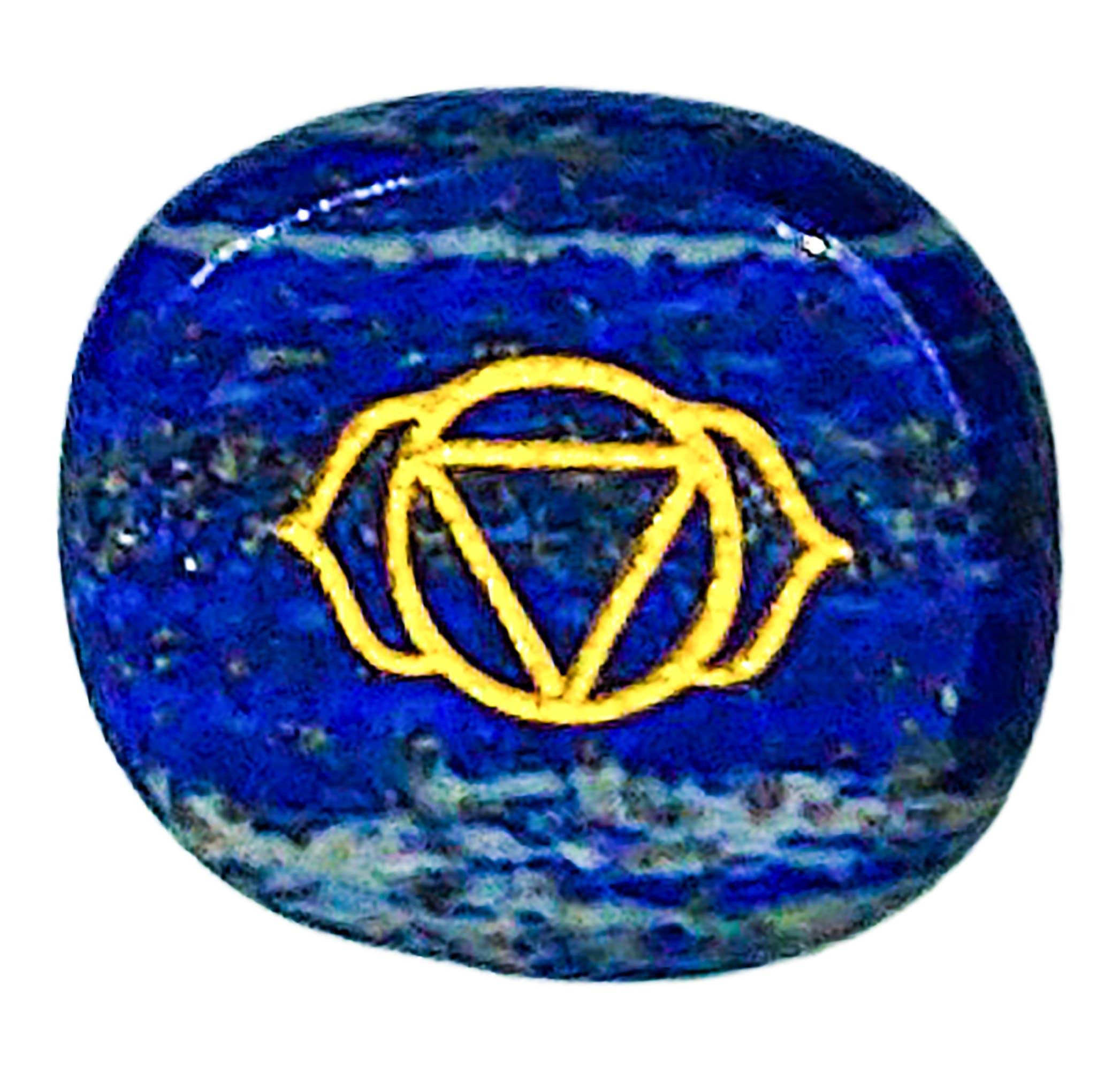 Deep Healing Light - Wholesale Spiritual Stone/Crystal - Chakra Stones, Engraved Symbols - Reiki Healing - Polished11