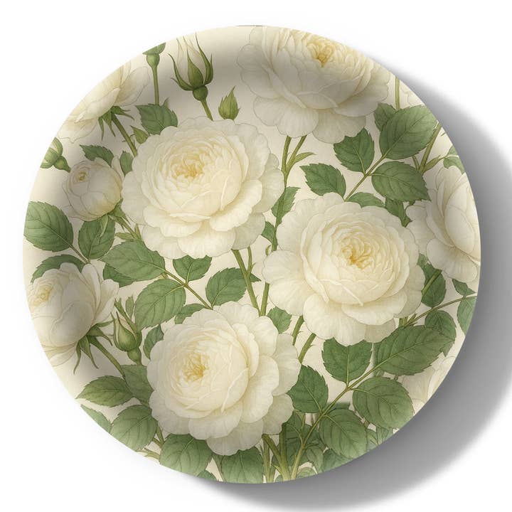 Engelsk trädgård stor bricka | Stor träbricka | Serveringsbricka för wholesale av Maure Luxury Gifts