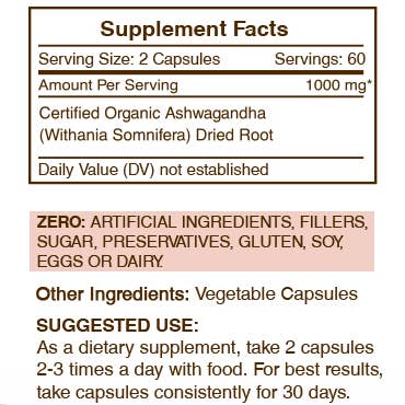 Secrets Of The Tribe - Wholesale Oral Supplement/Vitamin - Ashwagandha Capsules3