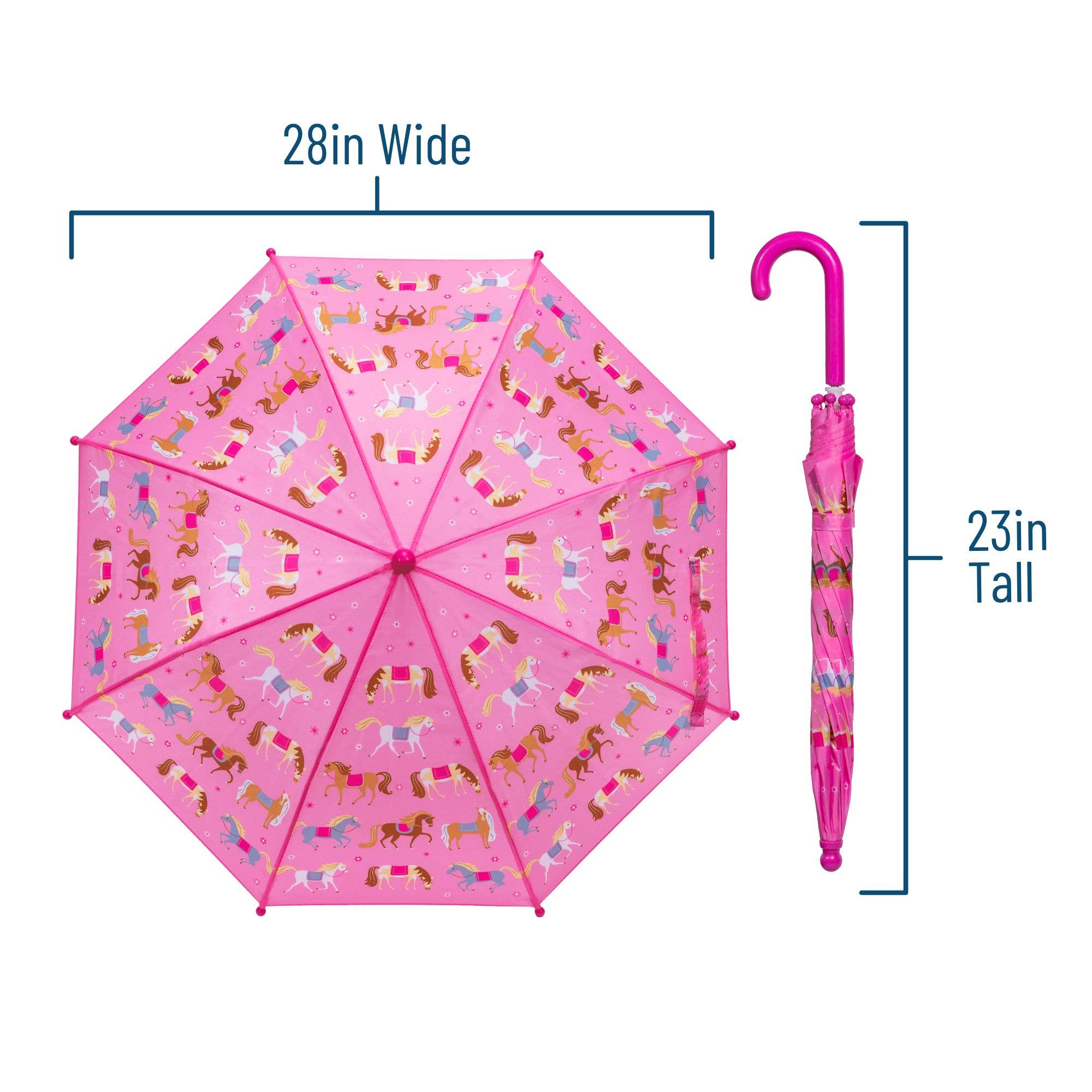 Wildkin - Wholesale Umbrella - Kids - Horses Umbrella3
