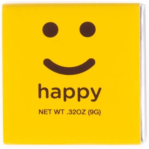 Astor Chocolate Corp. - Wholesale Chocolate Bar - Moodibars HAPPY Deluxe Square 1.75in Milk Chocolate