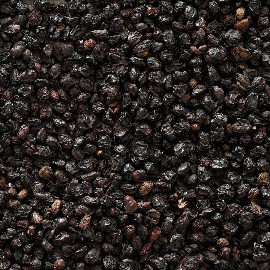 Frontier Co-op - Wholesale Dried/Dehydrated Fruit - Elderberries, Whole, Organic, Kosher, Non ETO, Bulk, 1lb2