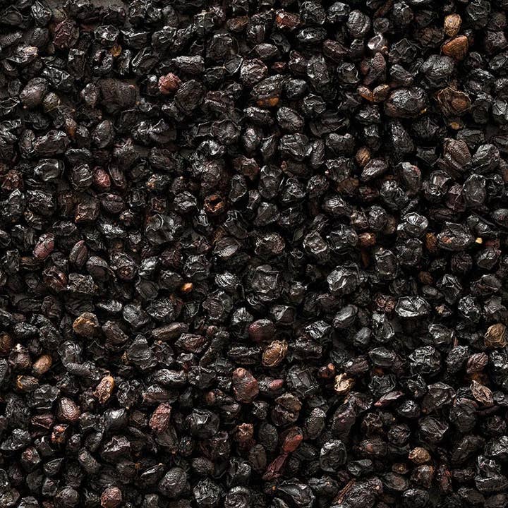 Frontier Co-op - Wholesale Dried/Dehydrated Fruit - Elderberries, Whole, Organic, Kosher, Non ETO, Bulk, 1lb2