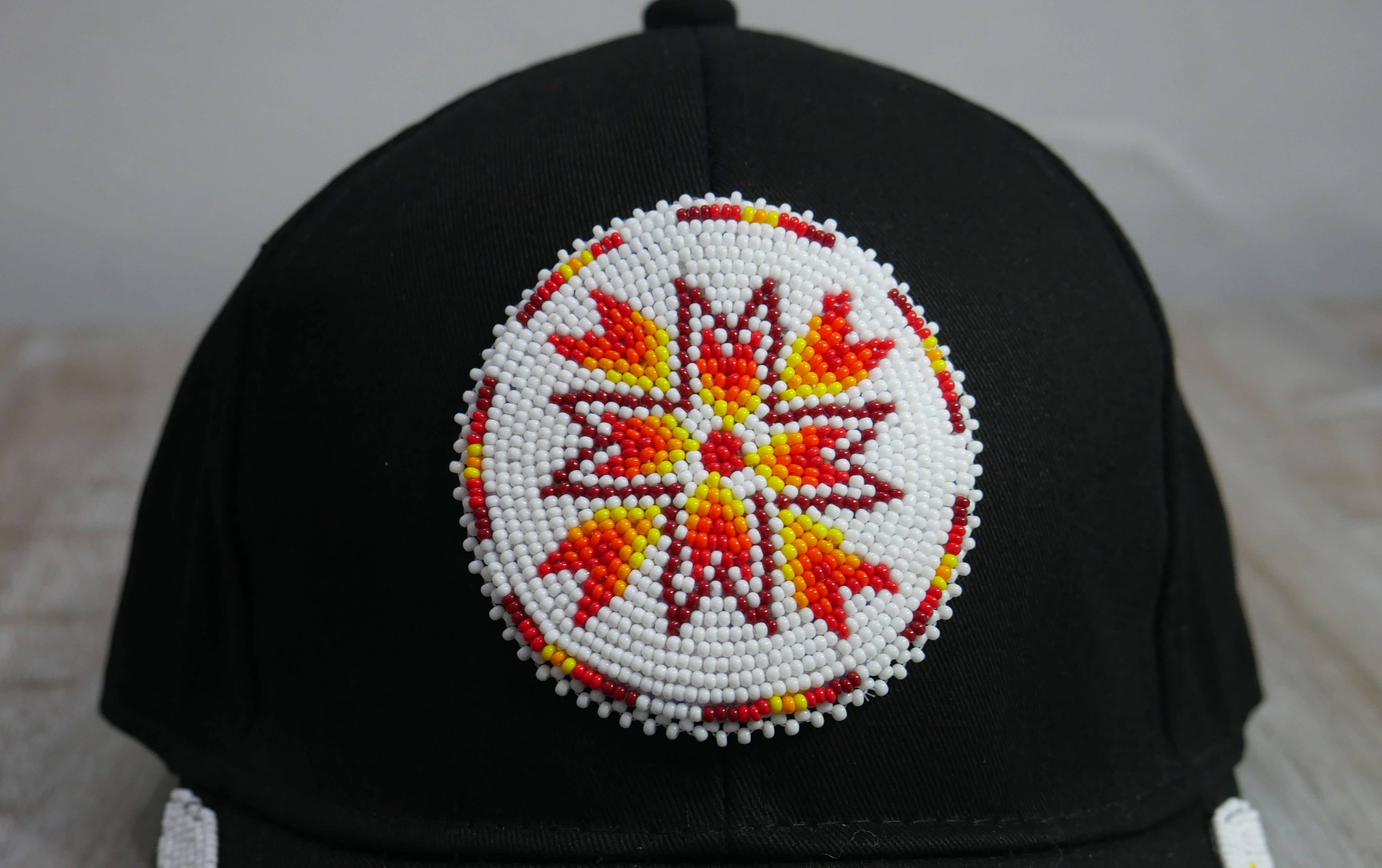 KANGURAH - Wholesale Baseball Cap - Unisex - Native American Beaded cap Beaded Baseball cap Beaded Hat 1