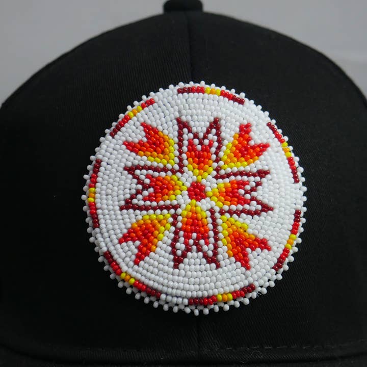 KANGURAH - Wholesale Baseball Cap - Unisex - Native American Beaded cap Beaded Baseball cap Beaded Hat 1