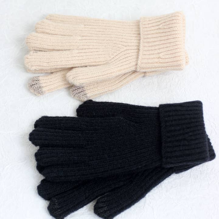 Esley Accessories - Wholesale Gloves - Women's - A2408MY26471 - Knit Touchscreen Gloves