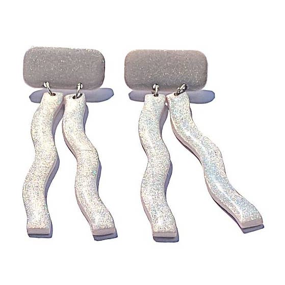 Brincos em Argila Polímero artesanal 28 por atacado de Kismet Designs