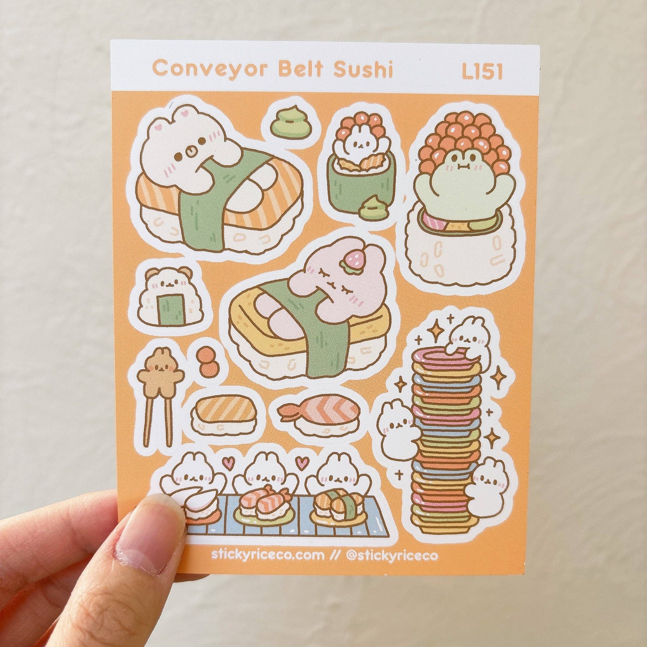 StickyRiceCo - Vente Autocollant - Feuilles d'autocollants mats pour le printemps 202414