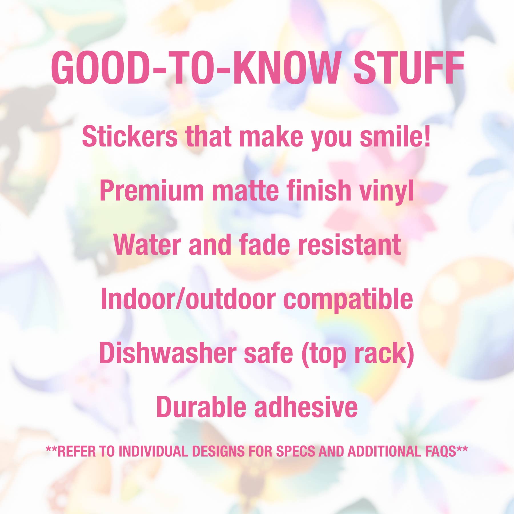 Kat Weber Art - Wholesale Sticker - Wolf Sticker3