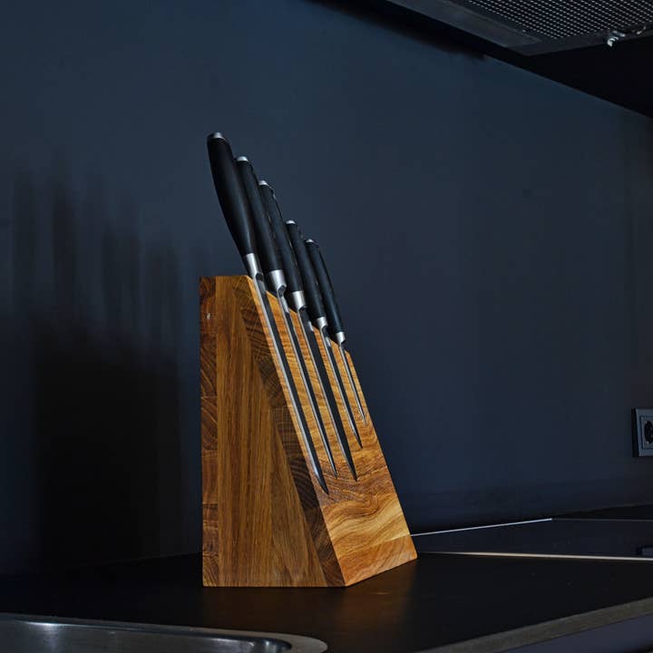 Natuhr - Wholesale Knife Storage - Knife block Pit - magnetic knife holder for 5 knives4
