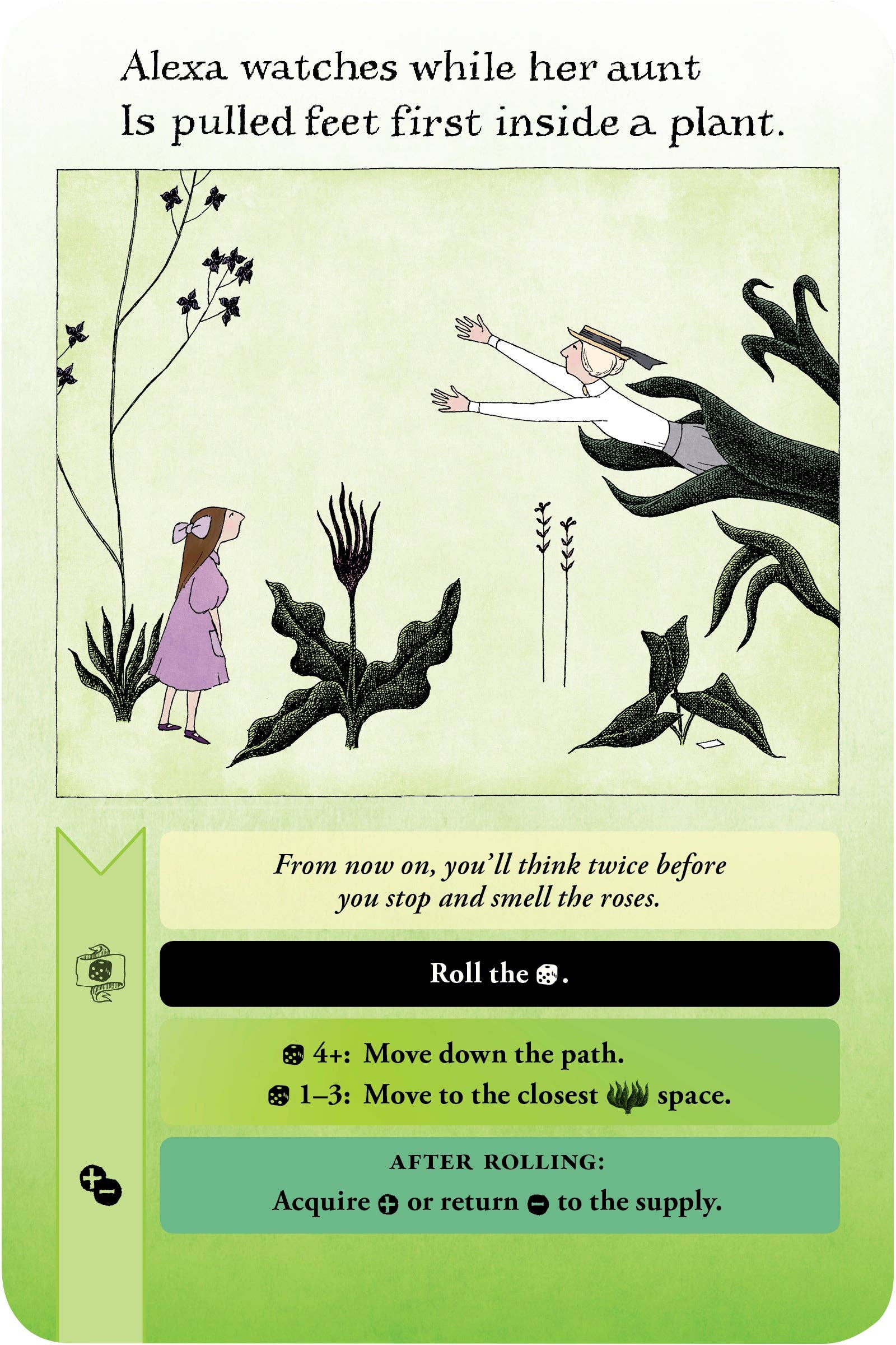 Pomegranate - Wholesale Board Game - Escape from The Evil Garden: An Edward Gorey Board Game3
