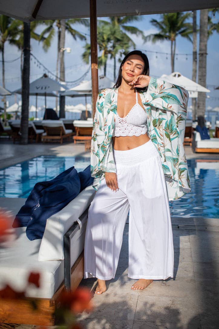 Bali Queen - Wholesale Pants - Women's - Solid Wide Leg Pant0