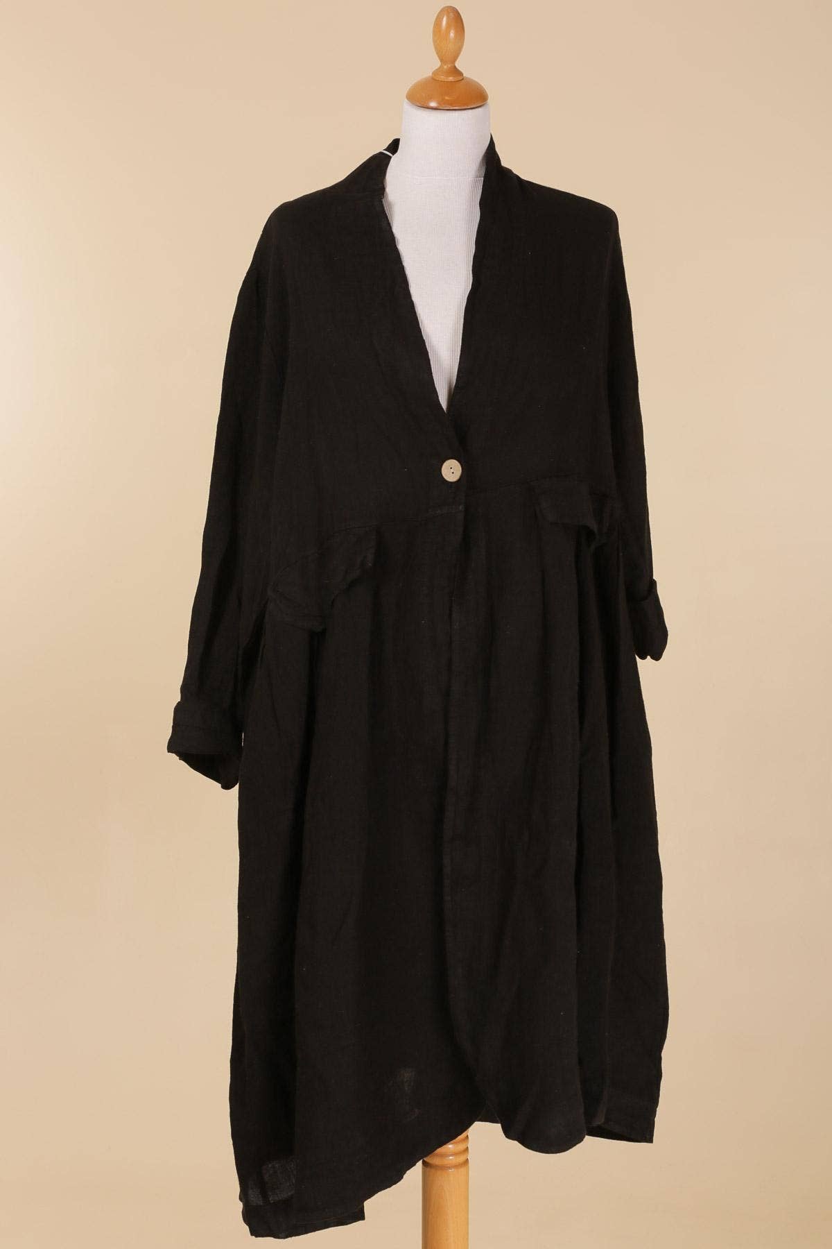 la maison des fibres naturelles - Wholesale Jacket - Women's - 62411 100% linen jacket made in Italy2