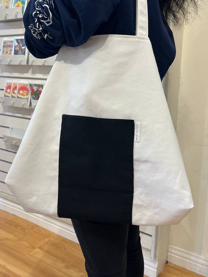 Onigiri Tote Bag for wholesale by Mise Kimono