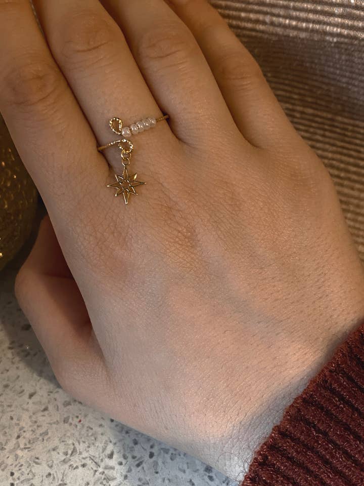 SKY OF PEARLS Ring for wholesale by Kokoro - M.Handmade