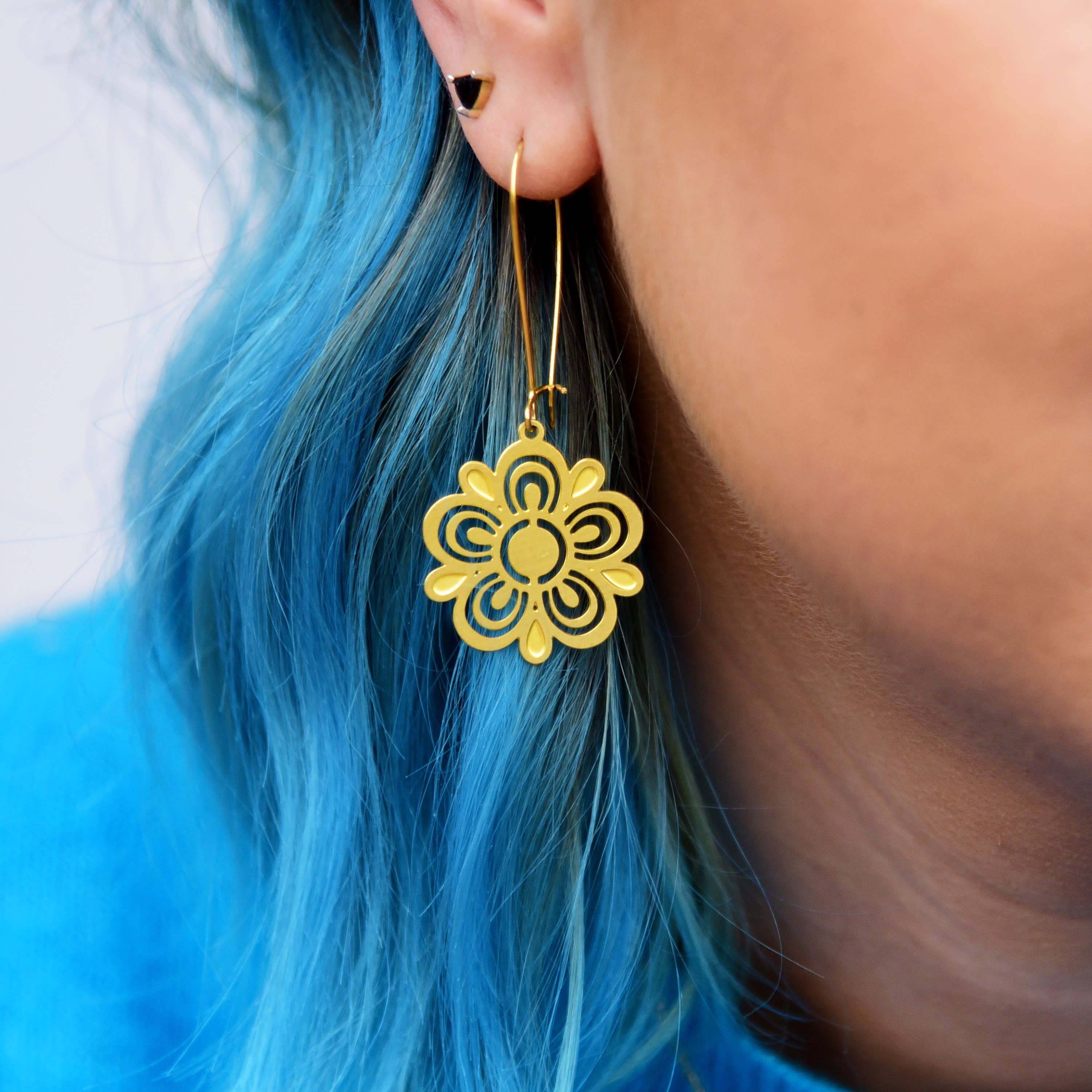 pyrex earrings