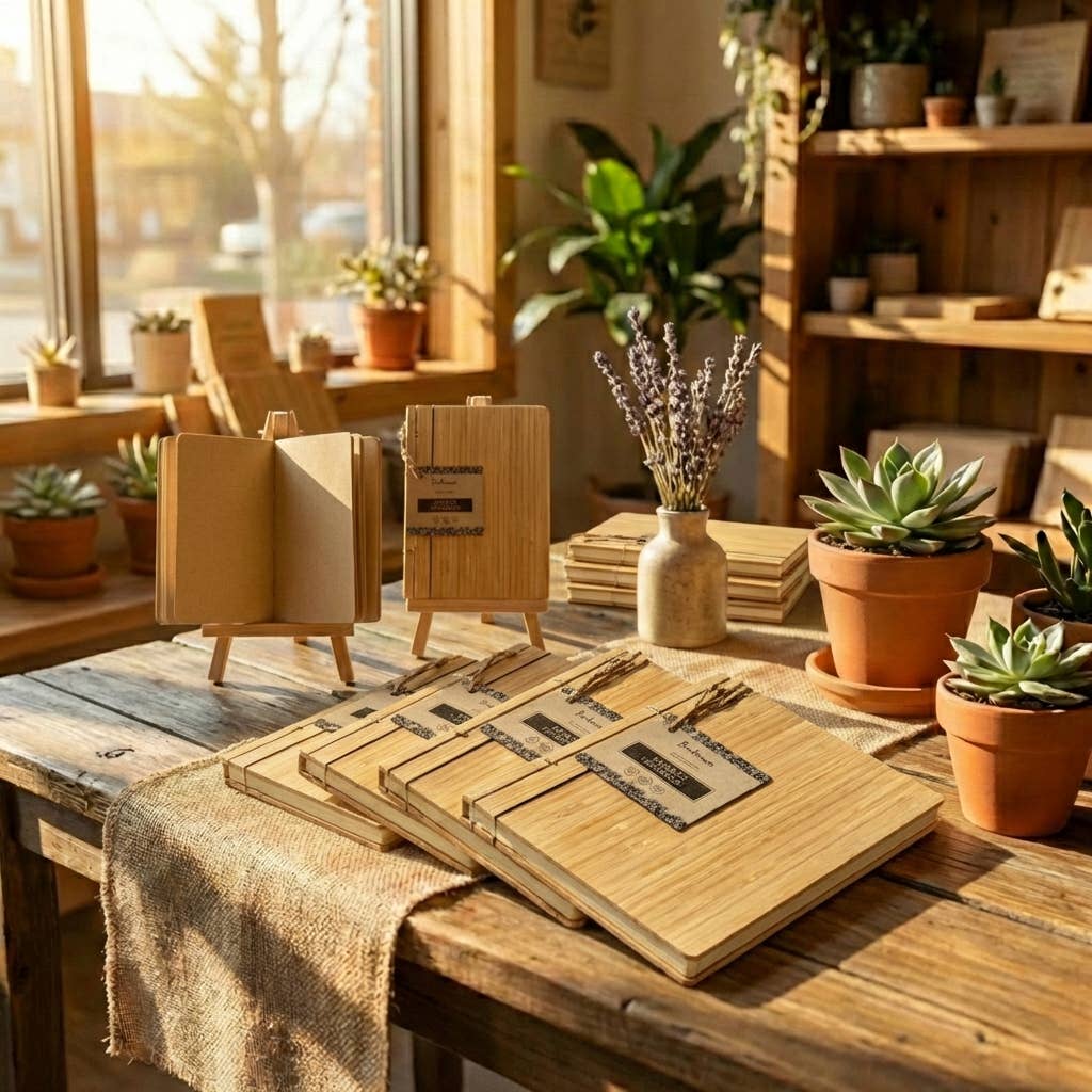 Bamboo Switch - Wholesale Notebook - Bamboo Notebook | Journal | Faire Market Bestseller1