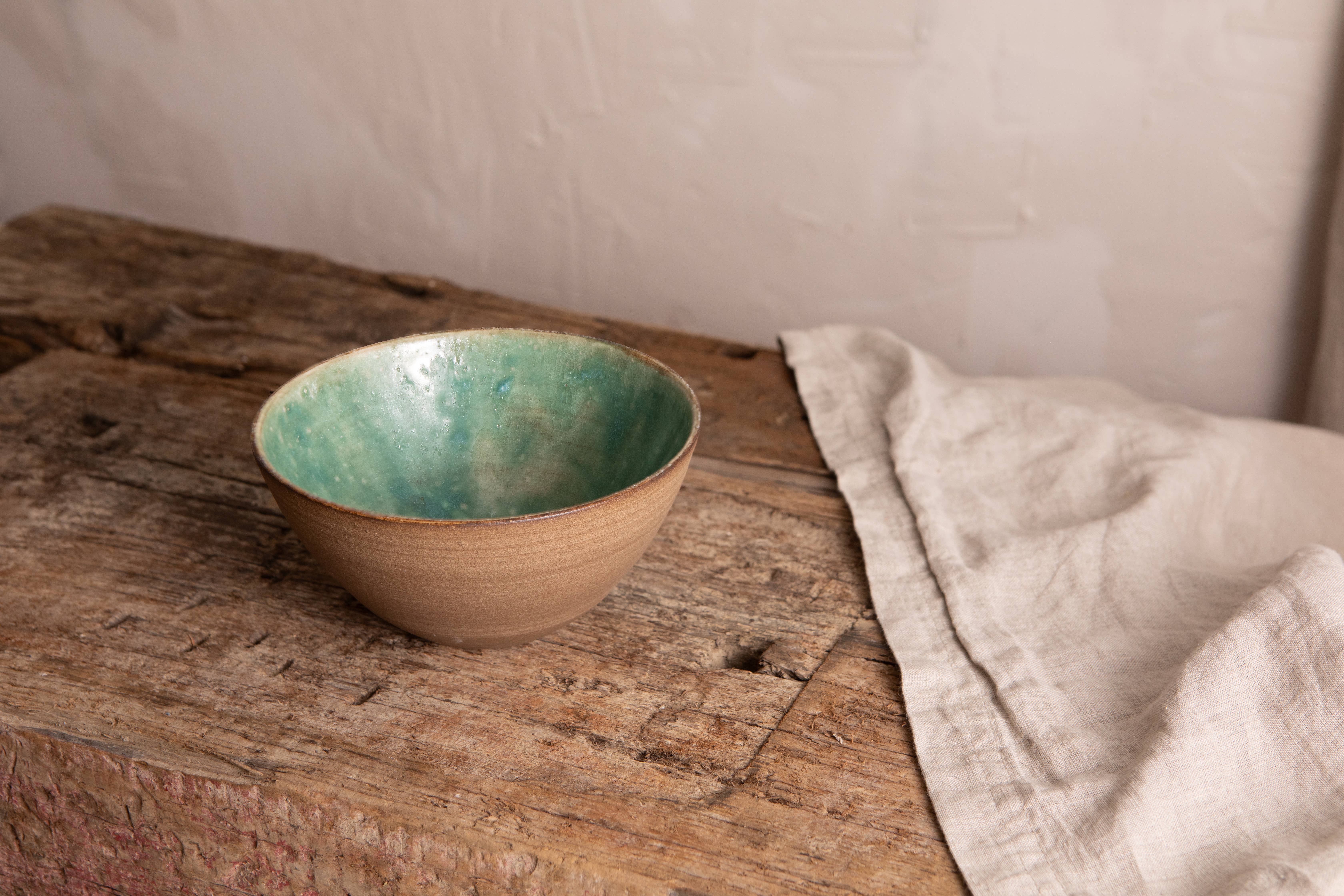 Athene Ceramics - Vente Bol - Bol à petit-déjeuner en argile noire0