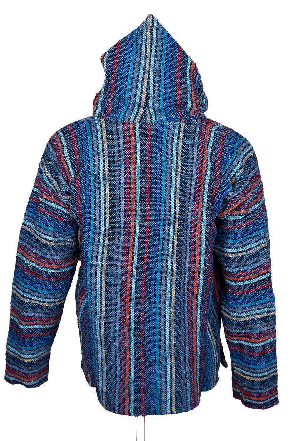 Sunshine Joy - Wholesale Hoodie - Unisex - Baja Joy High-Quality Pull-Over Hoodie Pinata Stripe6