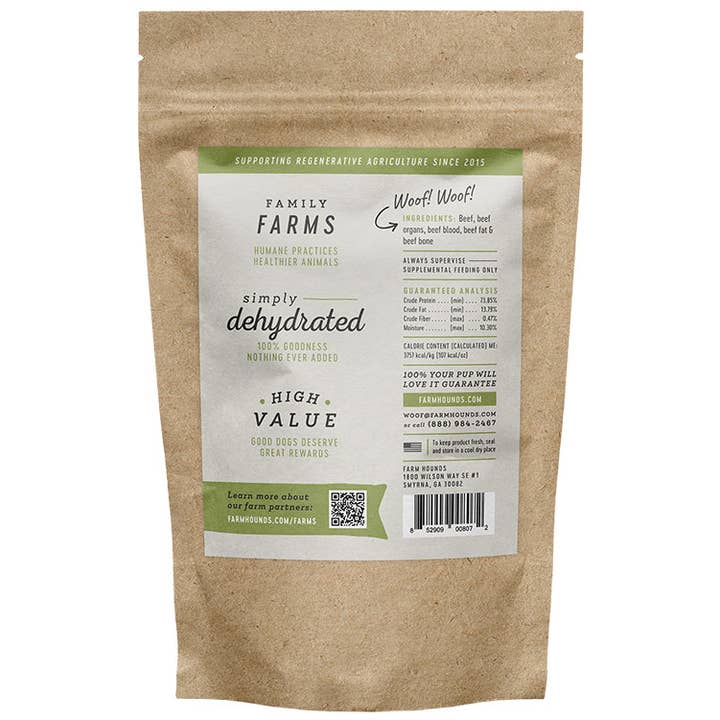 Farm Hounds - Wholesale Pet Treats - Dog - Beef Strips - All-Natural - 4.5 oz1