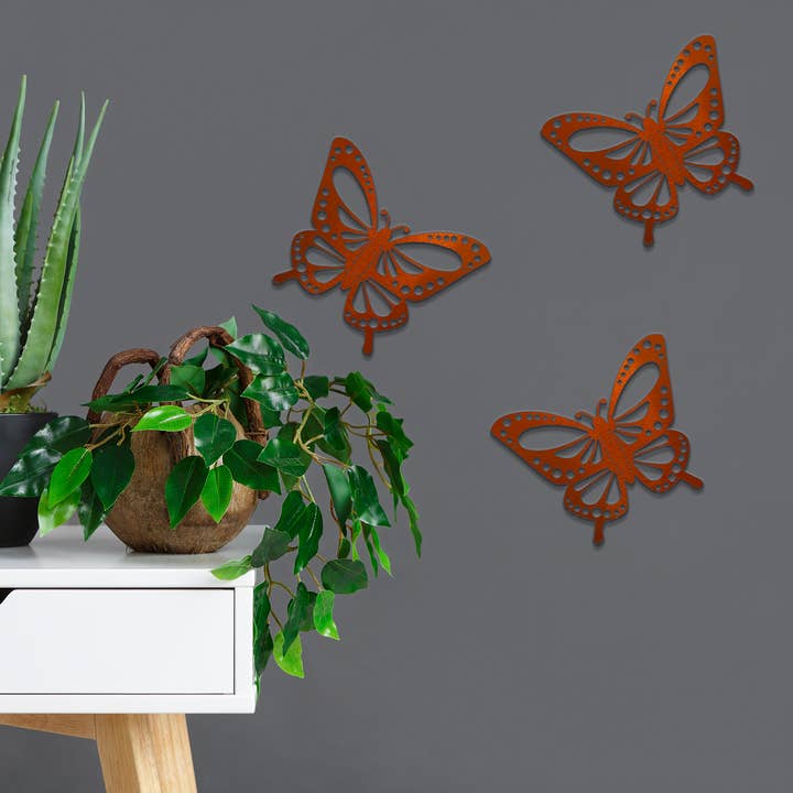 Riverside Designs - Wholesale Wall Accent - Butterfly Metal Wall Art | Indoor & Outdoor Home Décor9