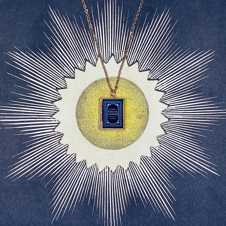 Marshall and Rose - Wholesale Locket Necklace - Book Locket Game of Thrones 2