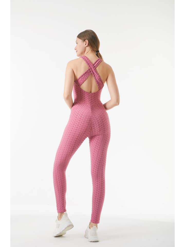 SSImport - Wholesale Unitard - Women's - AF2036 SPORTS YOGA BODY JUMPSUIT ROMPER 12PCS/PACK13