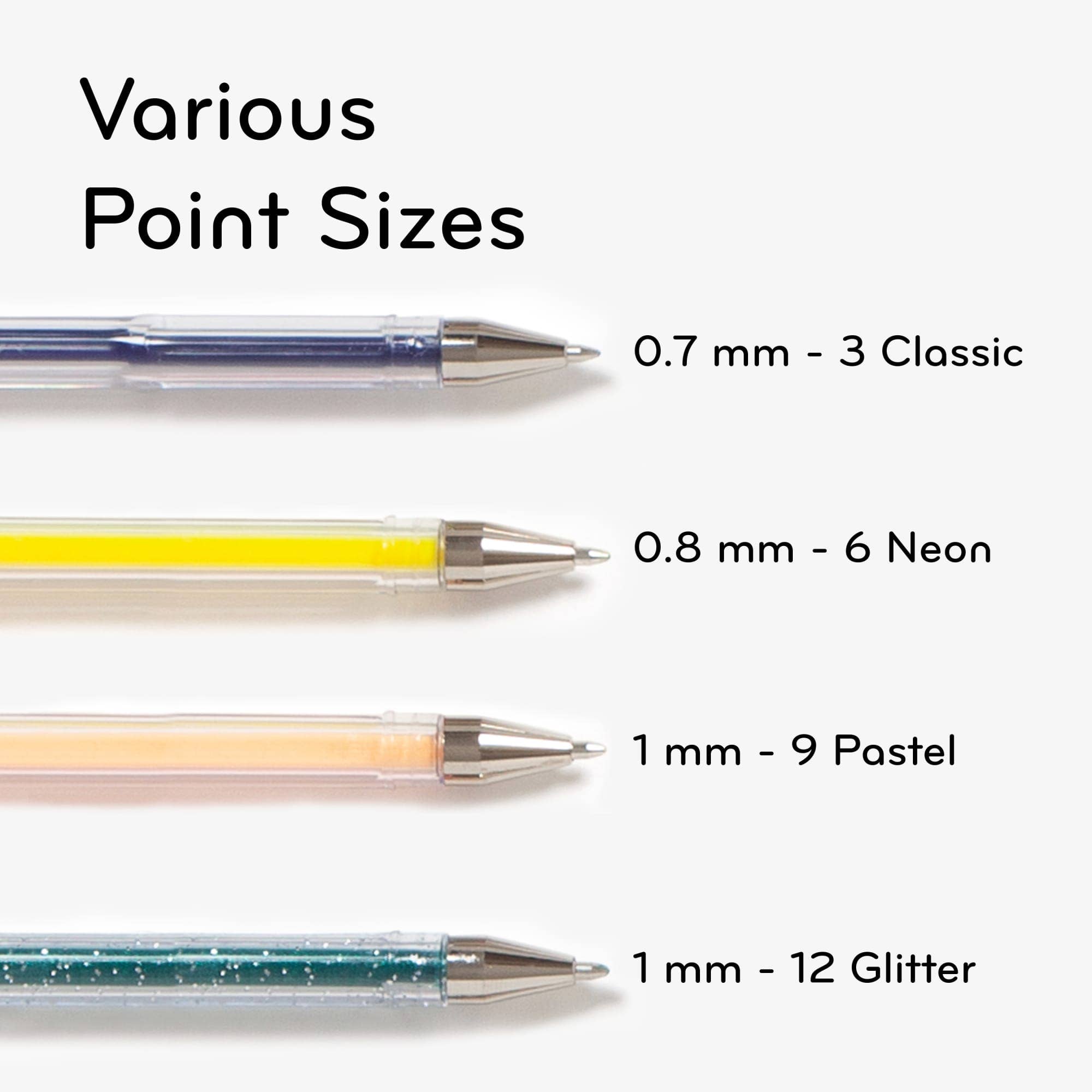 U Brands - Wholesale Pen - U Brands Live Colorfully Gel Pens, 30 CT Assorted Colors7